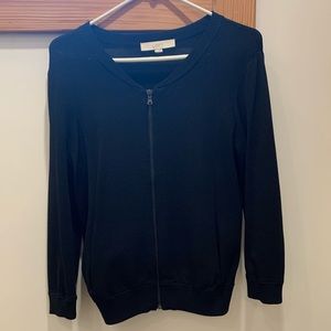 Loft Zip Up Sweater